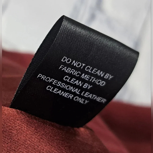 Nasty Gal Women's Leather Real Suede Jacket Fringe Western Boho Red Small - Picture 15 of 16